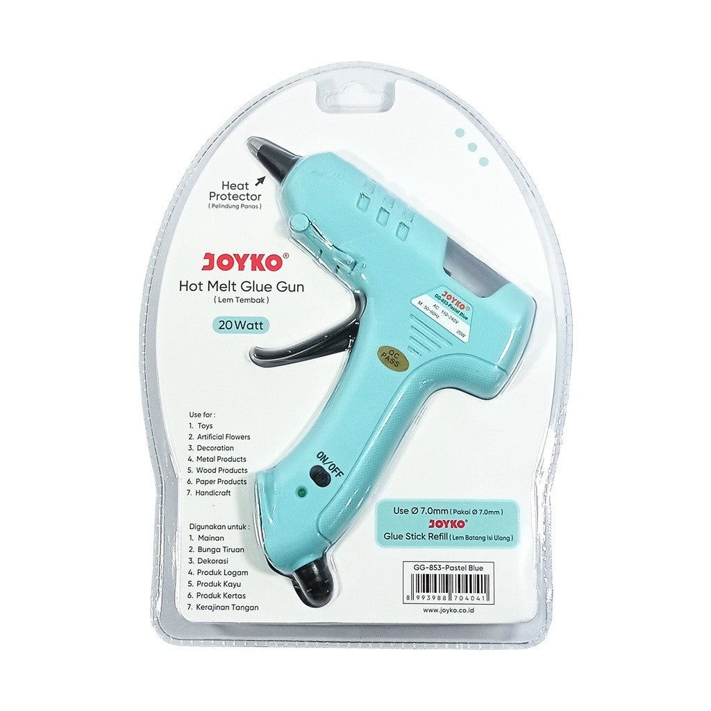JOYKO - Glue Gun GG - 853 Pastel - Lem Tembak - Pcs