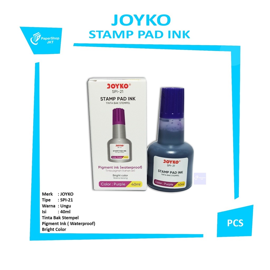 JOYKO - Stamp Pad INK SPI-21 Purple - Pcs