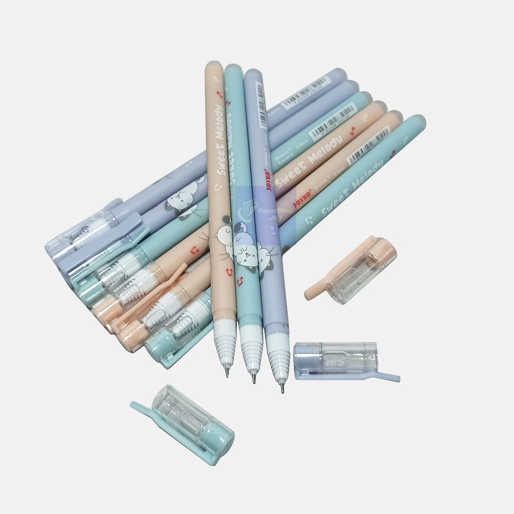 JOYKO - Erasable Gel Pen 334 - Pena Bisa di Hapus - Black - Pcs