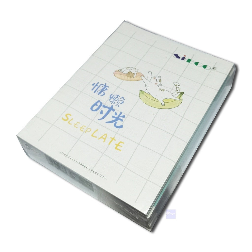 SIECO - Buku Tulis Anak Sekolah Cute Design Cover Random Isi 10 Buku / 58 Lembar - Pack