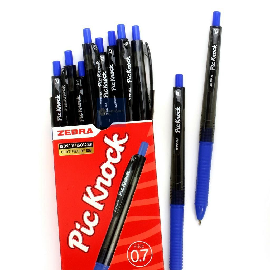 ZEBRA - Pulpen Semi Gel Pic Knock 0.7mm - Pcs