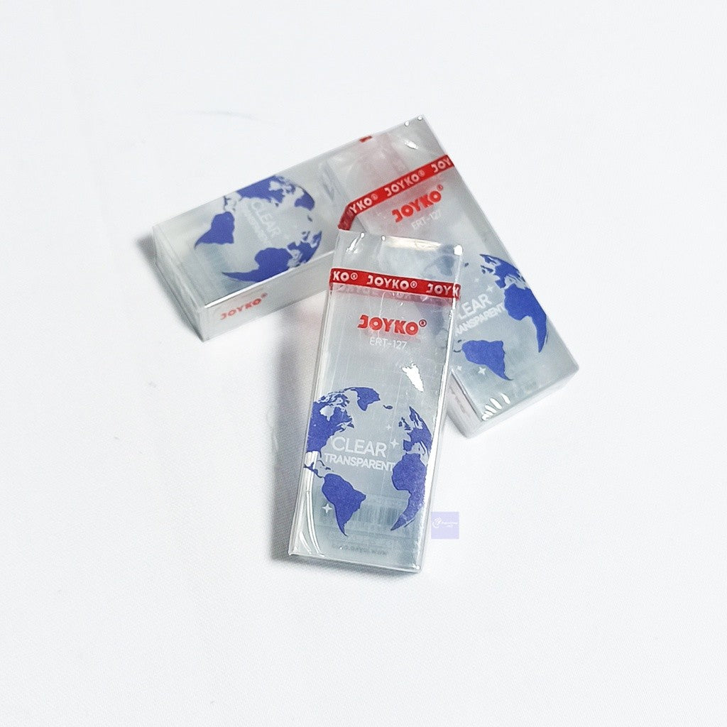 JOYKO - Penghapus ERT-127 - Eraser Clear Transparent - Pcs