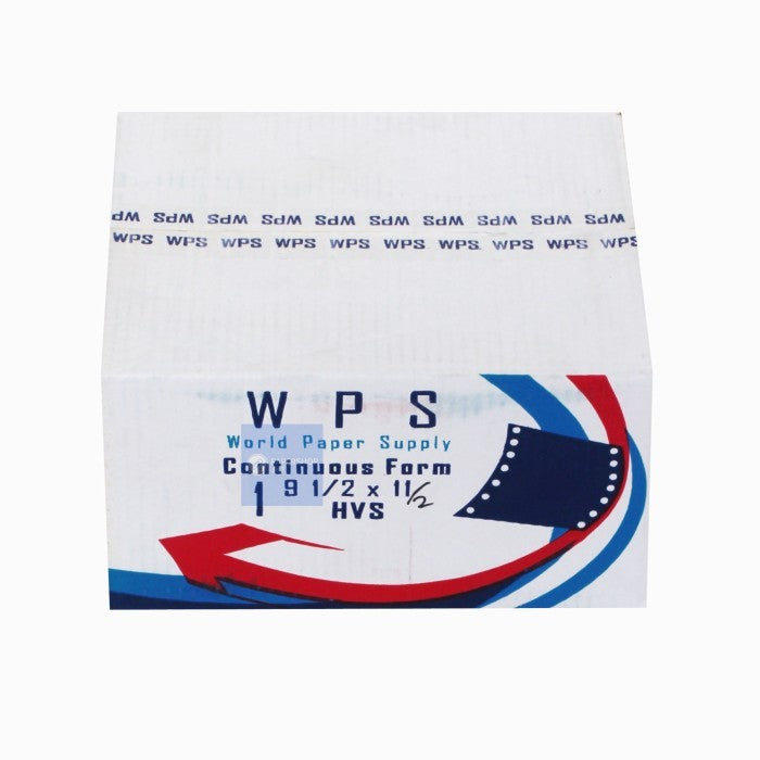 WPS - Continous Form 1 Ply 9 1/2  x 11/2( K1/2 WPS ) HVS - Box