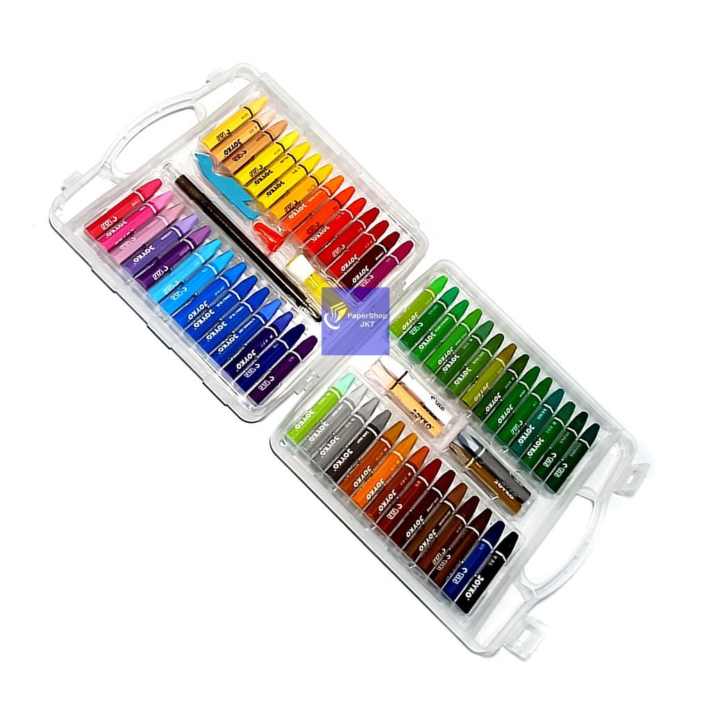 JOYKO - Krayon Minyak 55 Warna - Crayon 55 Colors Oil Pastels - Set