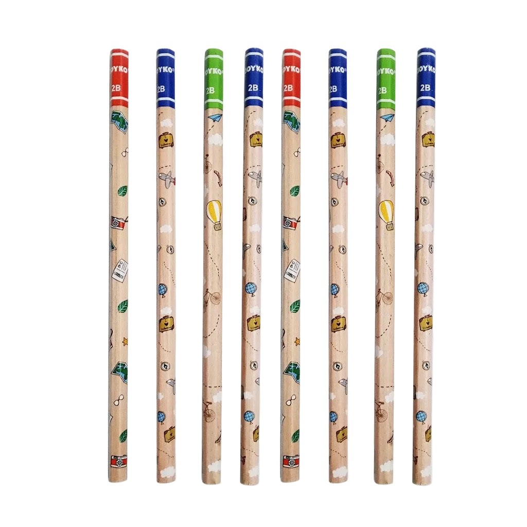 JOYKO - Pensil Ujian Kayu 2B P-8132 - Lusin