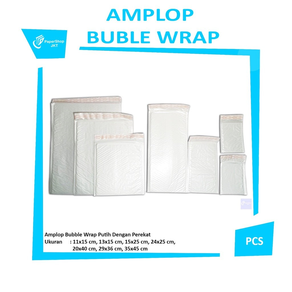 Bubble Mailer - Tambahan Packing Pecah Belah