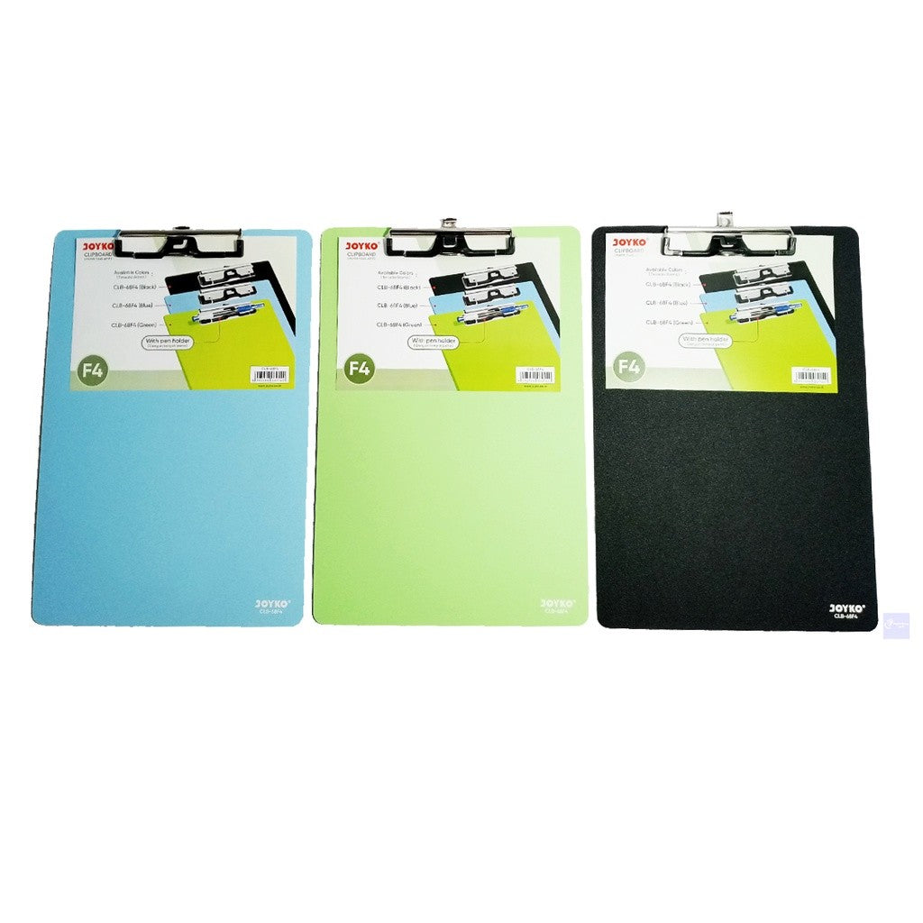 JOYKO - Papan Ujian Clipboard CLB-68F4 - Pcs