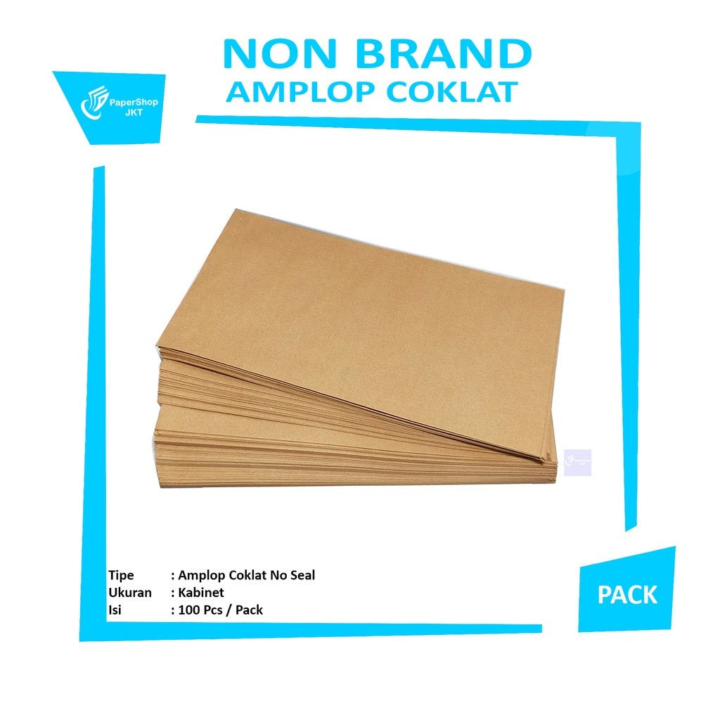 PSJ - Amplop Coklat Kabinet - Pack