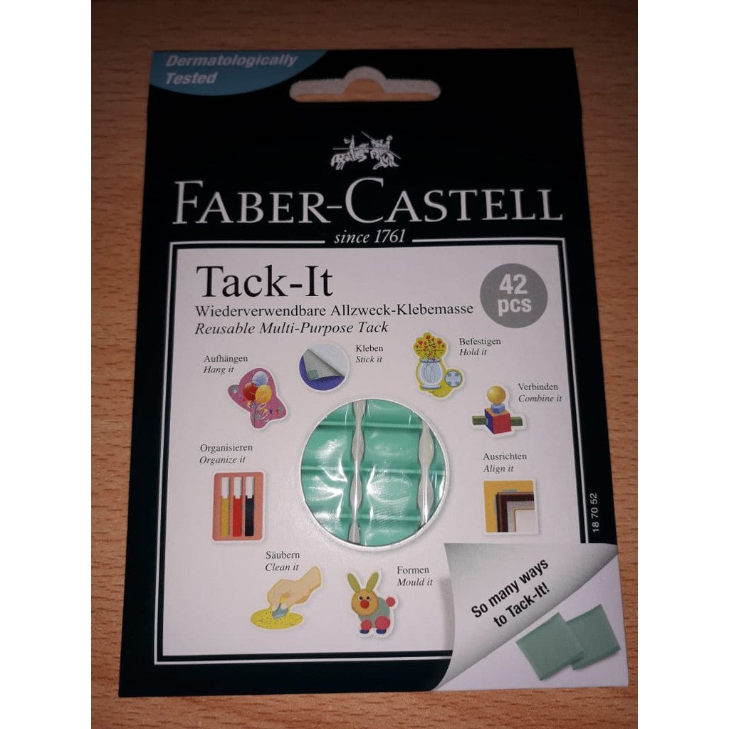 FABER CASTELL - Tack It Reusable Multi-Purpose Isi 42 - Pack