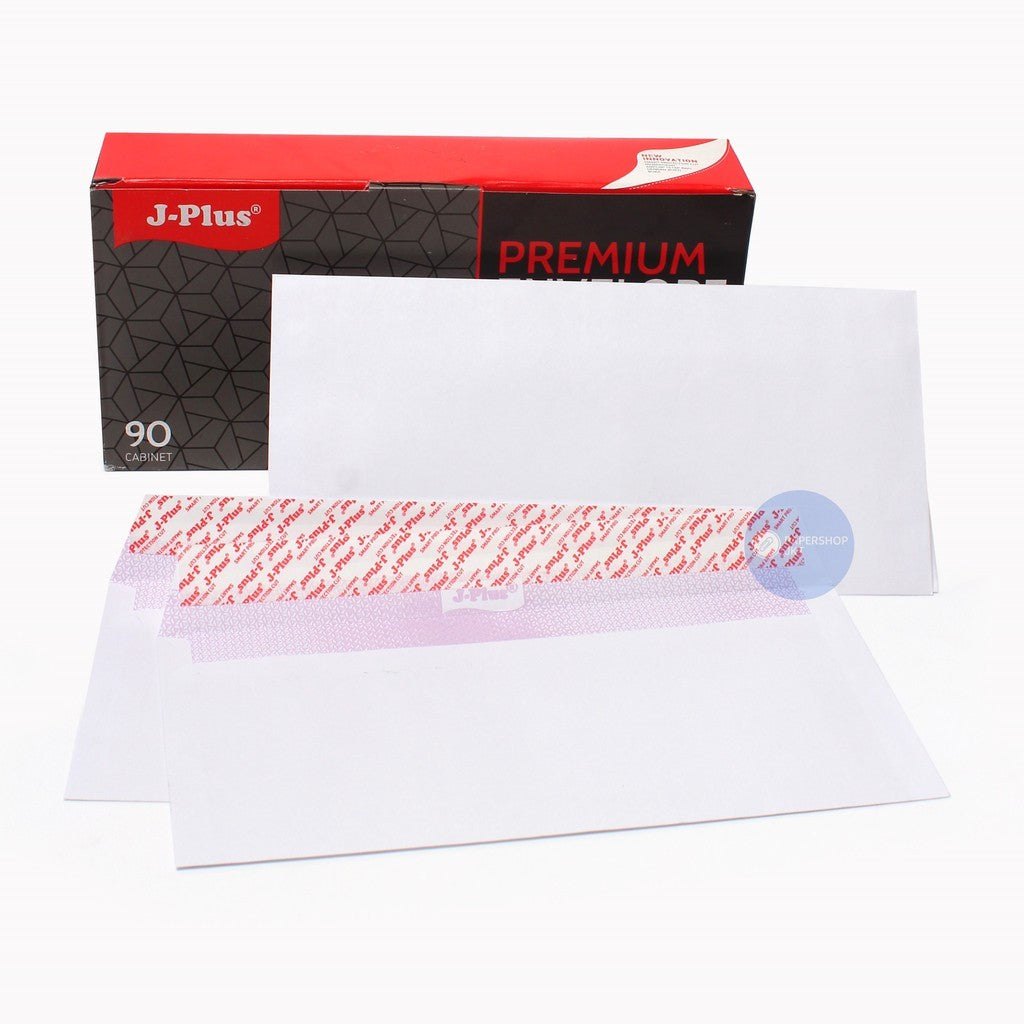 JPLUS - Merah Amplop Putih Polos No.90 Cabinet - Pack