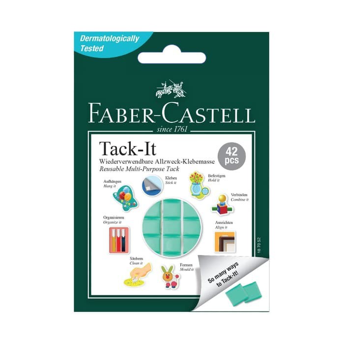 FABER CASTELL - Tack It Reusable Multi-Purpose Isi 42 - Pack