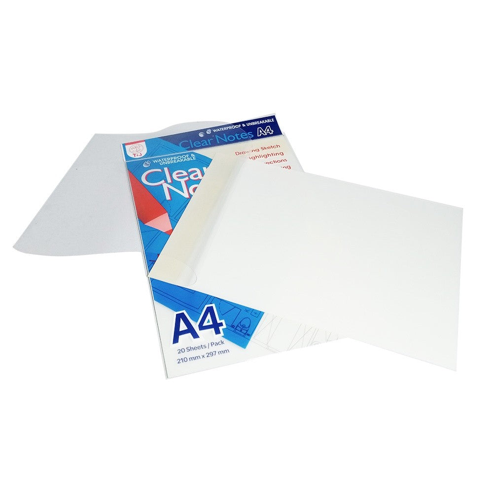 Tom & Jerry - Transparan Clear Notes A4 - Pack