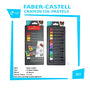 Faber Castell - Oil Pastel Black Edition 12 Warna - Set