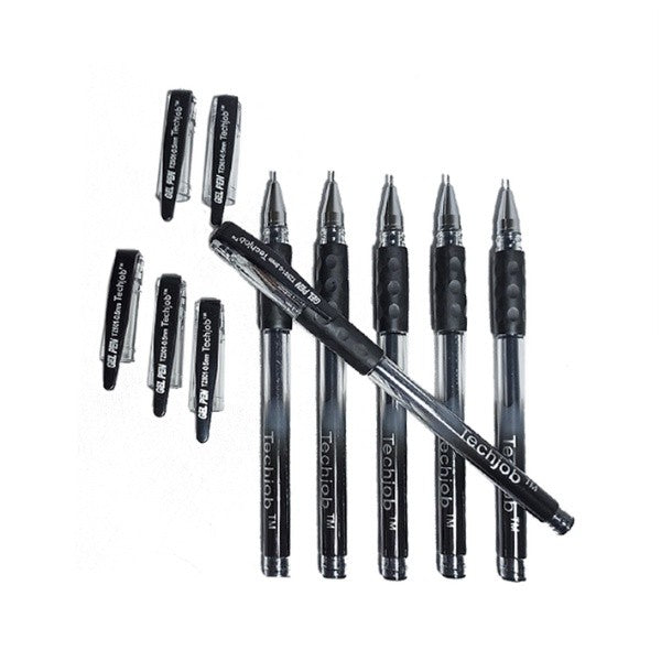 TECHJOB - Gel Ink Pen Pulpen 0.5mm TZ501 - Lusin