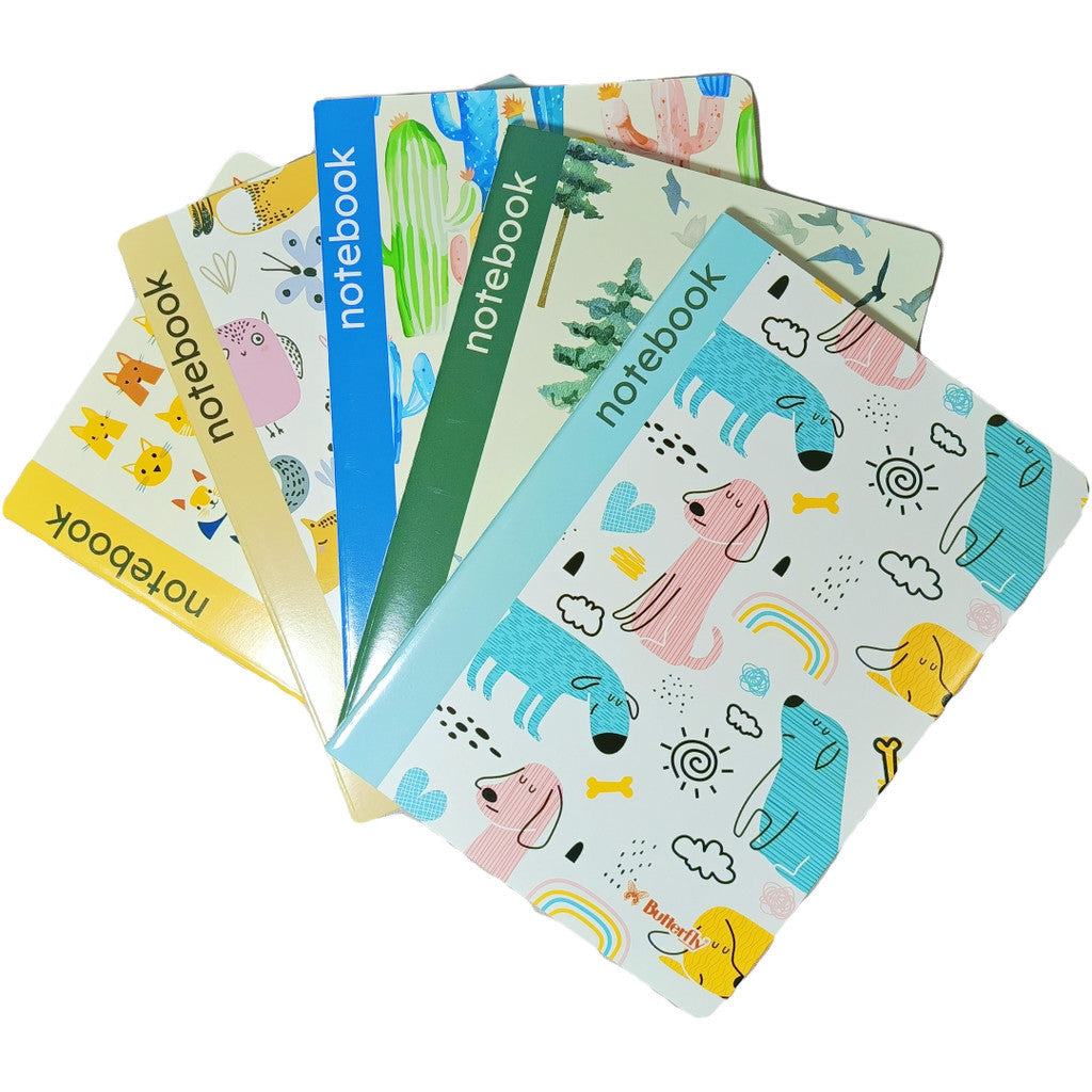 Butterfly - Notebook BN-A5 70gsm Bergaris - PCS