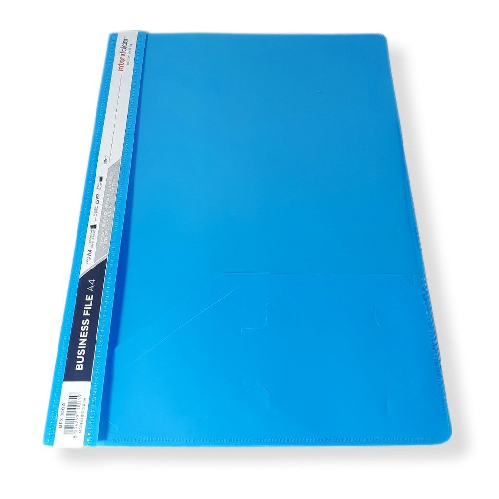 INTERXFOLDER - Business File Map Plastik Ukuran A4 Warna - LUSIN