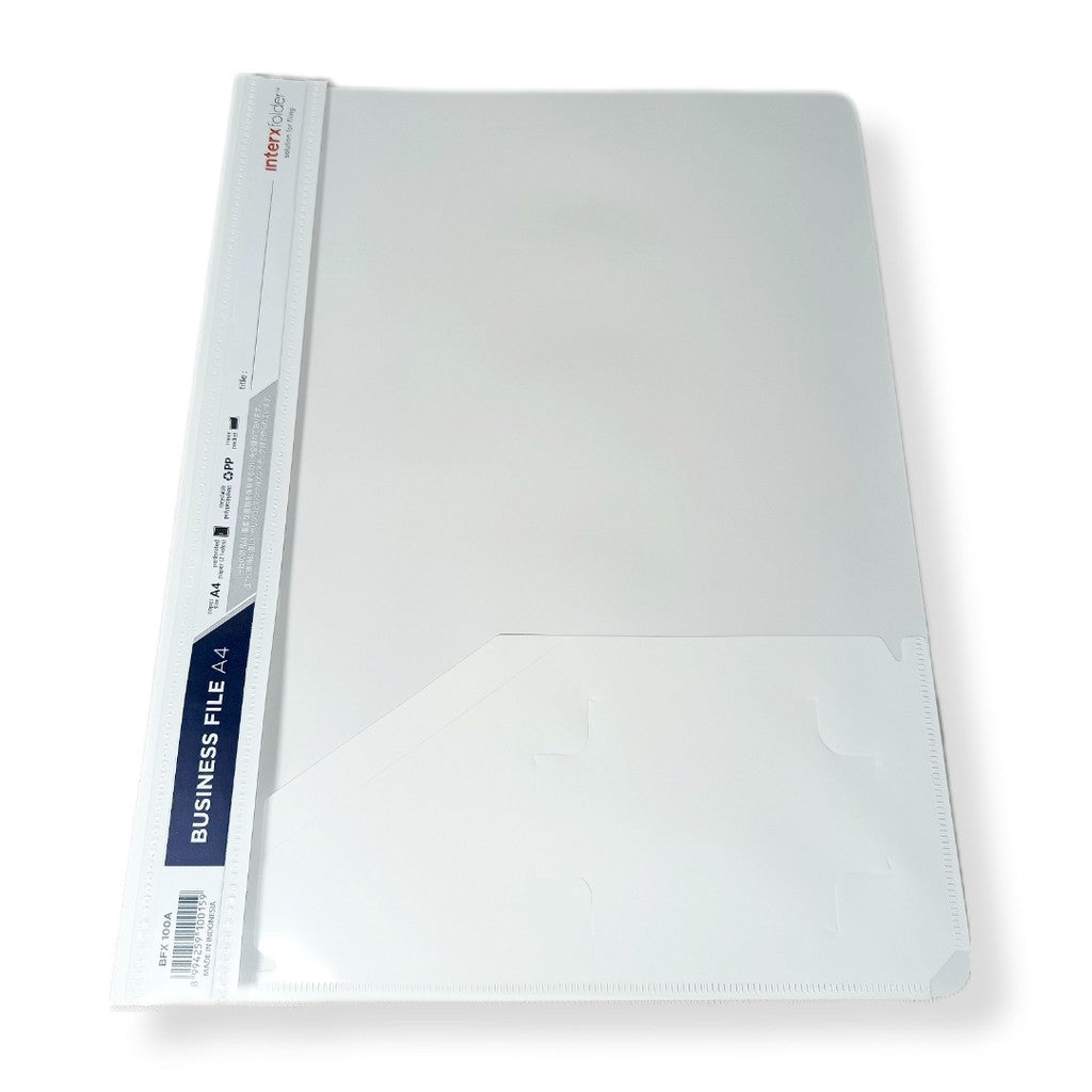 INTERXFOLDER - Business File Map Plastik Ukuran A4 Warna - LUSIN