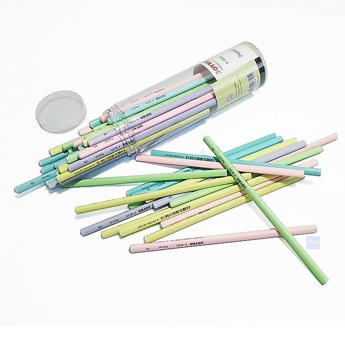 JOYKO - Pensil Ujian Kayu 2B P-8130 Warna Pastel - Pcs