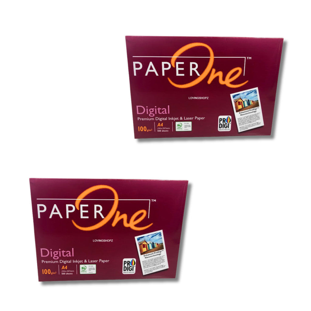 PAPERONE - Kertas Fotocopy Kertas Print Hvs A4 100 Gram - Box