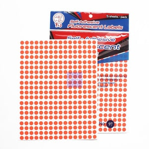 TOM & JERRY Label Color - Merah